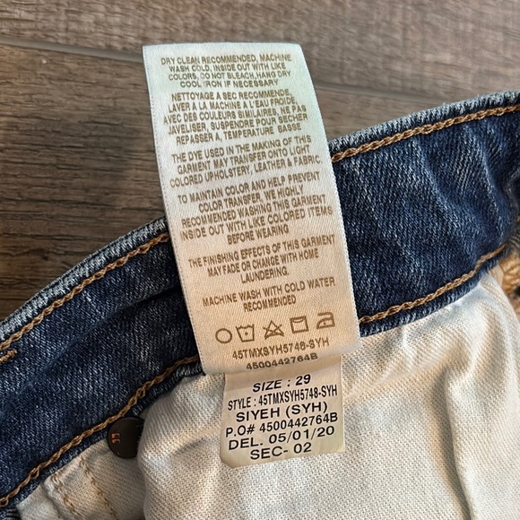 Joe's Jeans Women’s Size 29 High Rise Skinny Ankle Cropped‎ Denim Vintage SIYEH - Picture 10 of 10